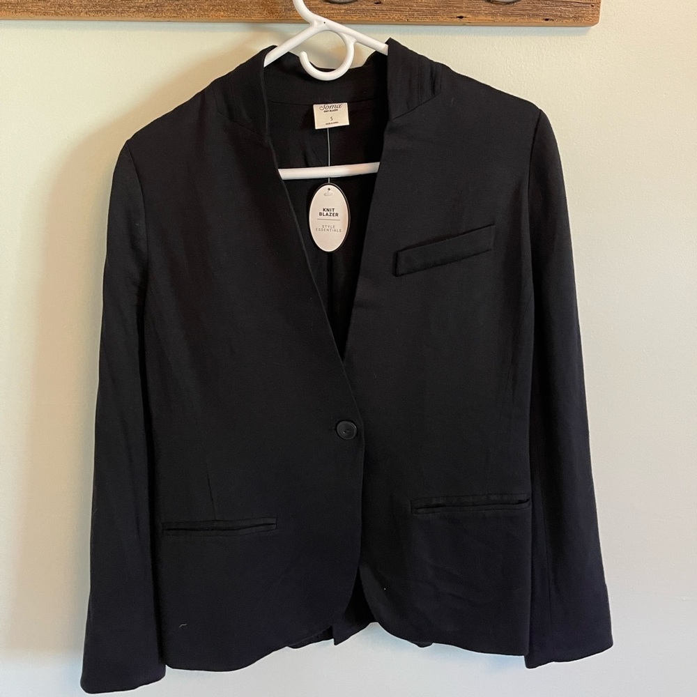 NWT - SOMA cotton knit blazer - soooooo soft!